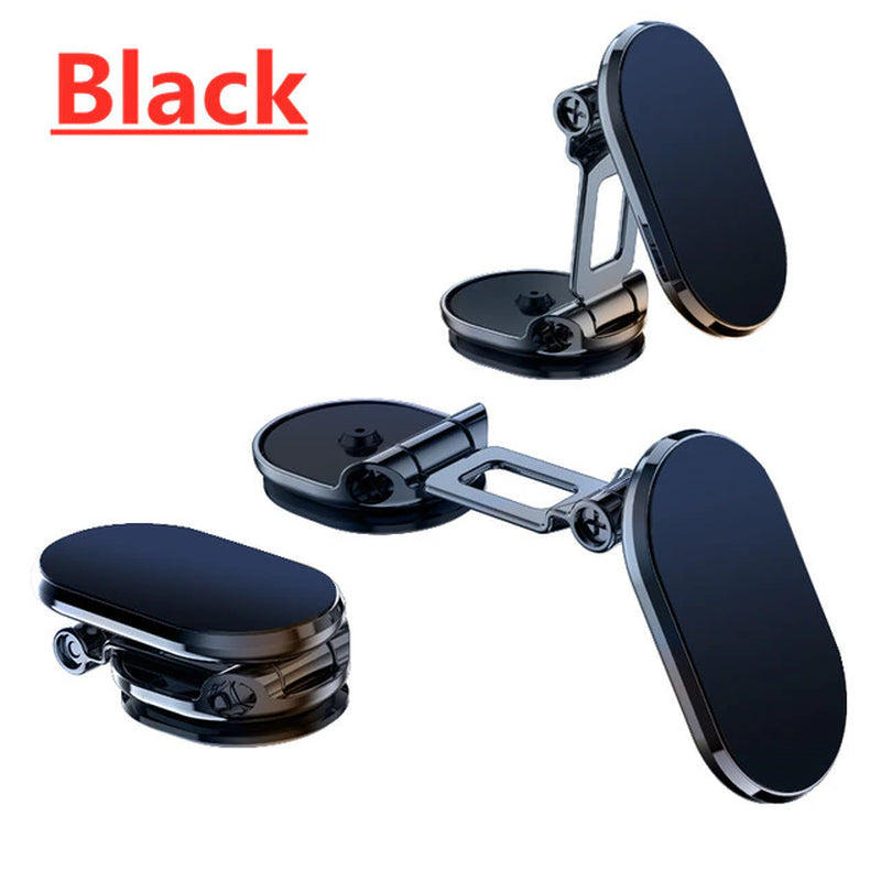 1080 Rotatable Magnetic Car Phone Holder Magnet Smartphone Support GPS Foldable Phone Bracket in Car for Iphone Samsung Xiaomi